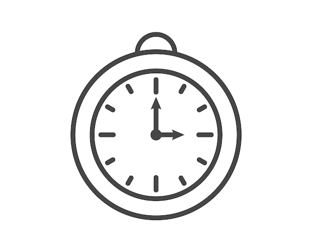 Iconos reloj temporizador reloj despertador cronómetro y icono de tiempo