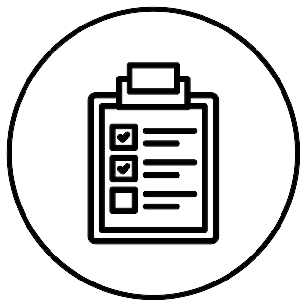 Iconos de rendición de cuentas