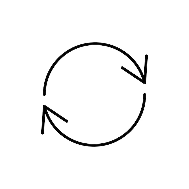 Iconos de repetición Colección de conjuntos de relleno plano