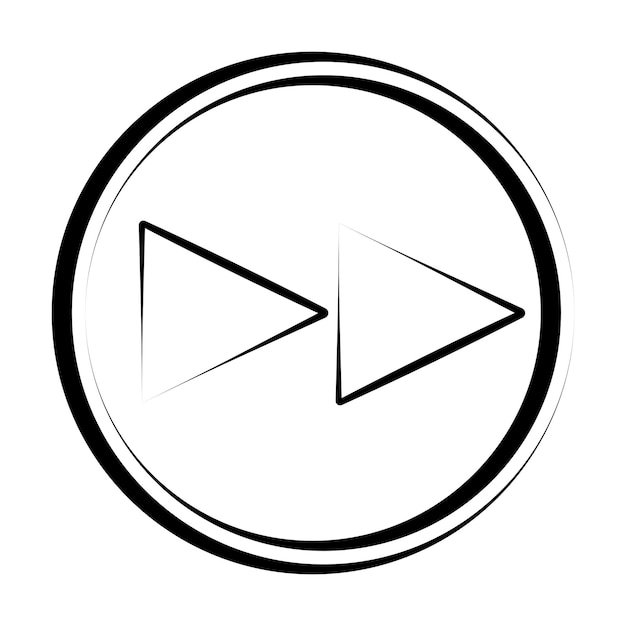 Iconos reproducir pausa detener siguiente vector