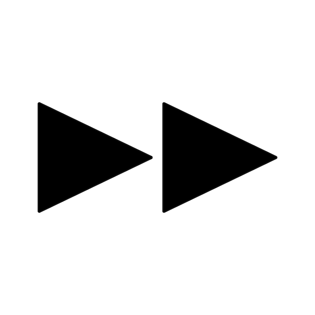 Iconos reproducir pausa detener siguiente vector