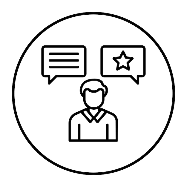 Iconos de retroalimentación