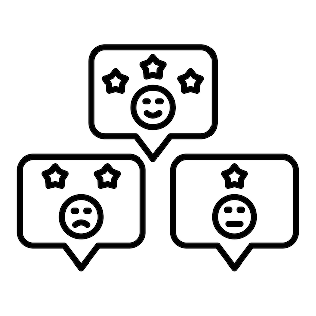 Iconos de retroalimentación