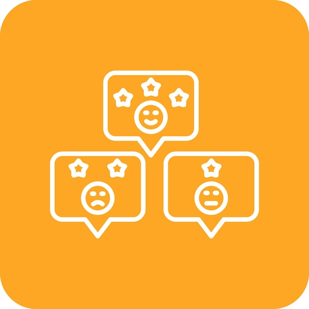 Iconos de retroalimentación