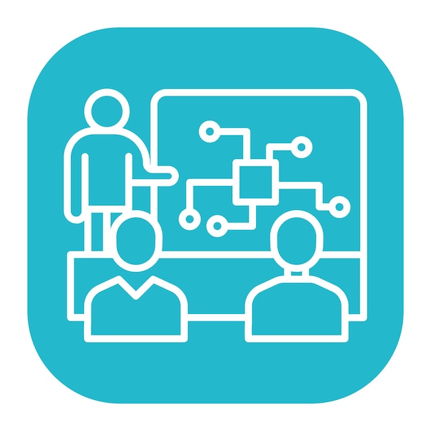 Iconos de reuniones informativas para empleados