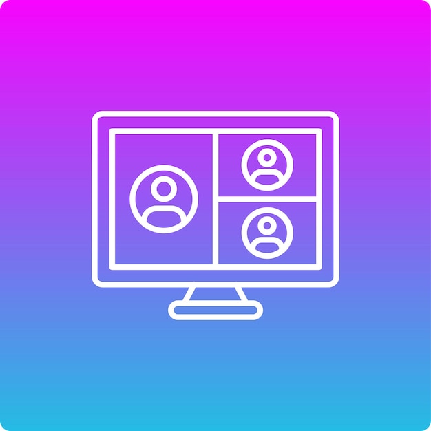 Iconos de reuniones en línea