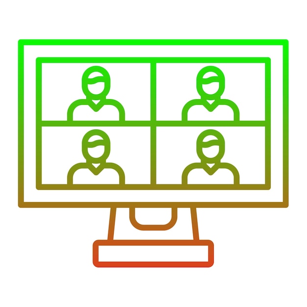 Iconos de reuniones en línea