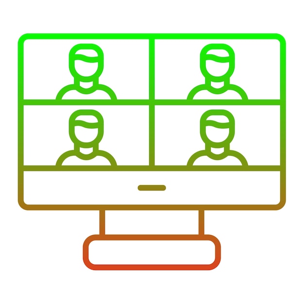 Iconos de reuniones en línea