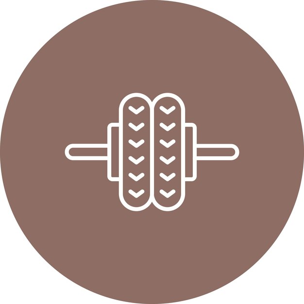 Iconos de rodillos