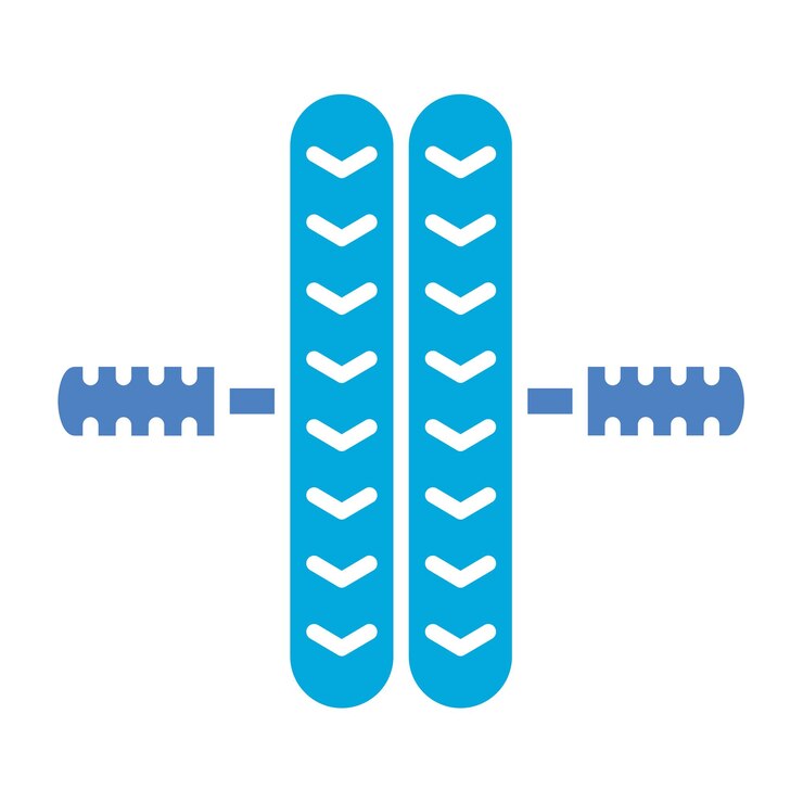 Vector iconos de rodillos