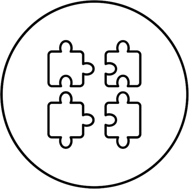 Iconos de rompecabezas