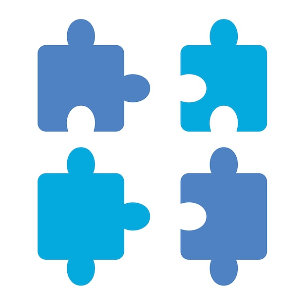 Iconos de rompecabezas