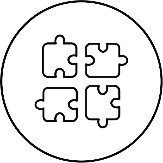 Iconos de rompecabezas