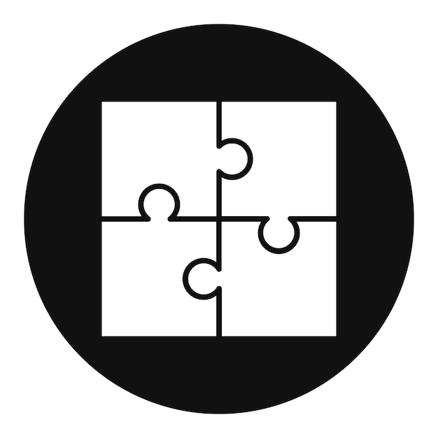 Iconos de rompecabezas
