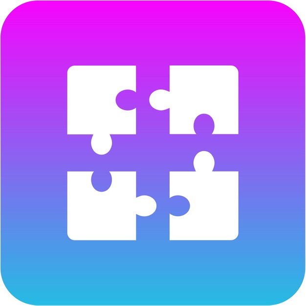 Iconos de rompecabezas