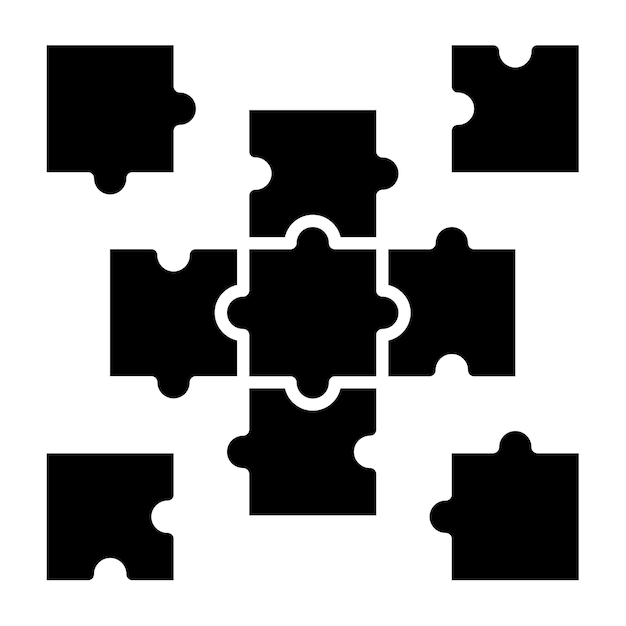 Iconos de rompecabezas