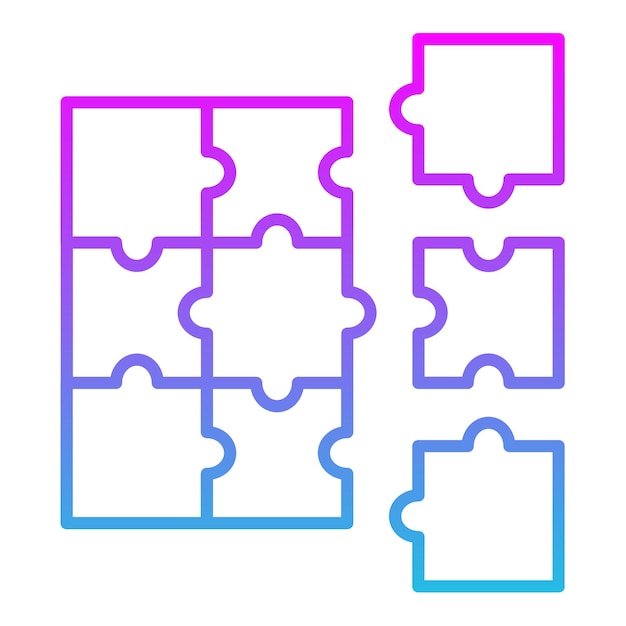 Iconos de rompecabezas