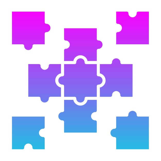 Iconos de rompecabezas