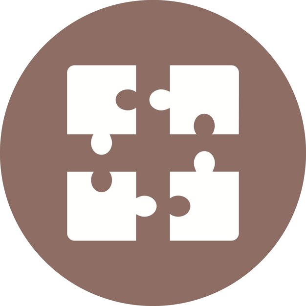 Iconos de rompecabezas