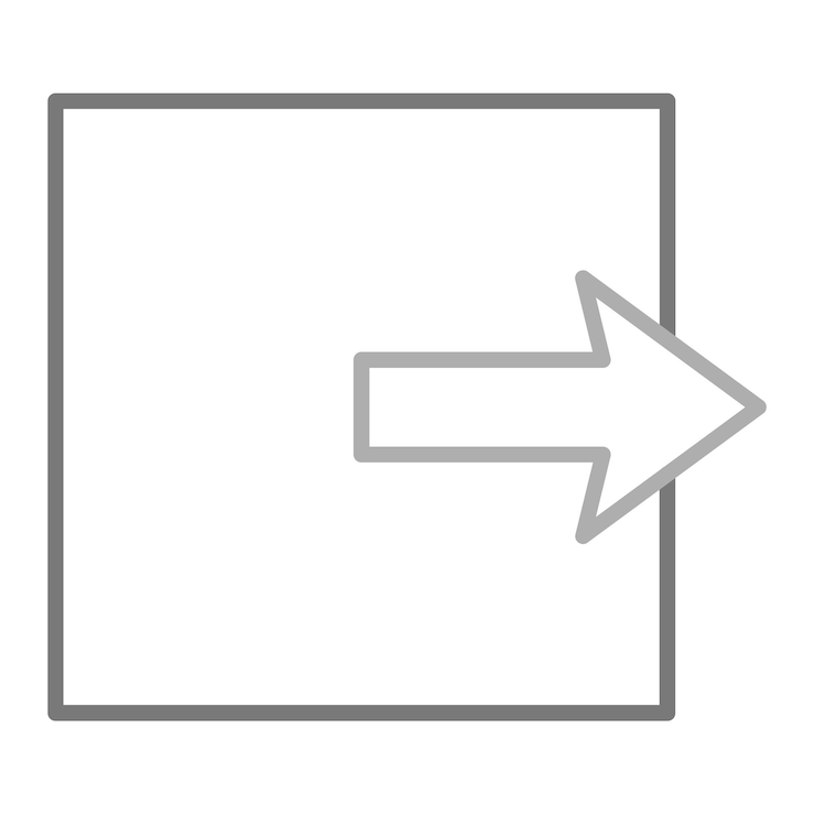 Vector iconos de salida de sesión