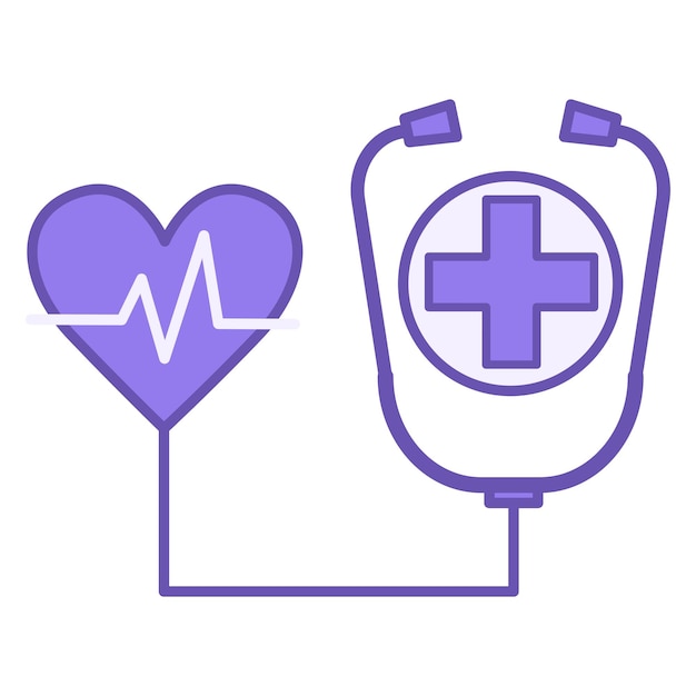 Iconos de salud de colores