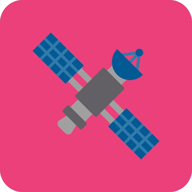 Iconos de satélites espaciales