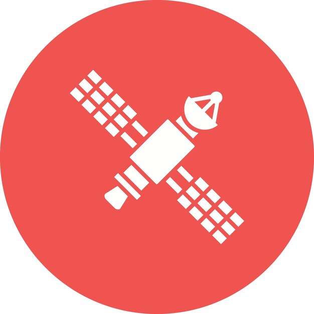 Iconos de satélites espaciales