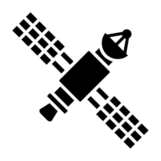 Iconos de satélites espaciales