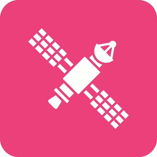 Iconos de satélites espaciales
