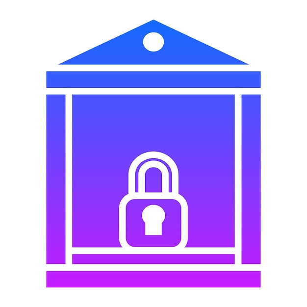 Iconos de seguridad del banco