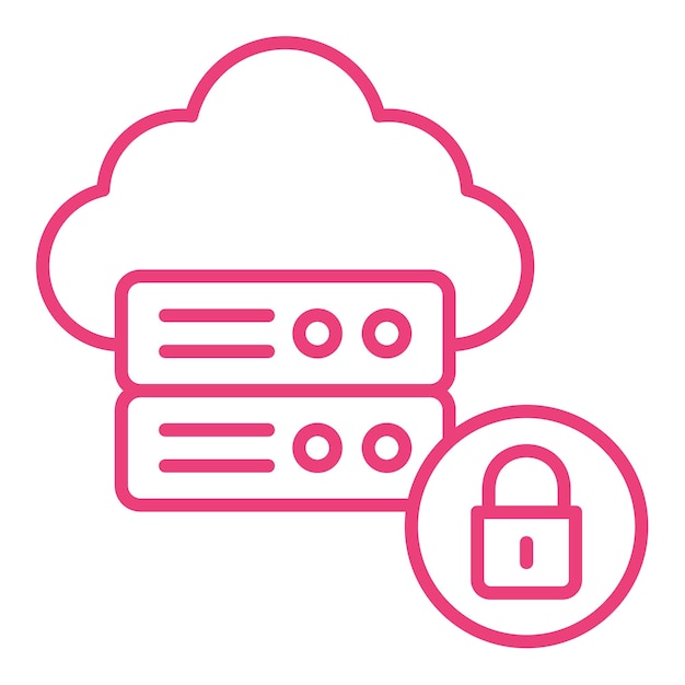 Iconos de seguridad de datos