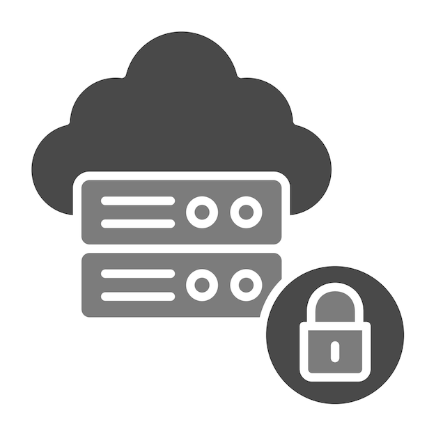 Iconos de seguridad de datos