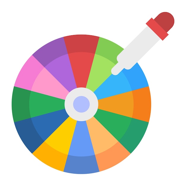 Iconos de selección de colores