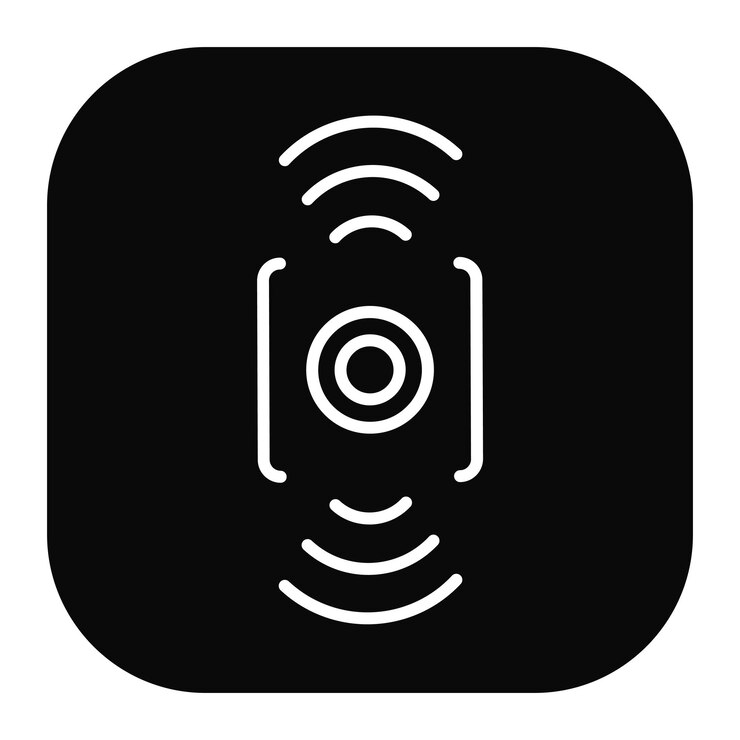 Vector iconos de los sensores