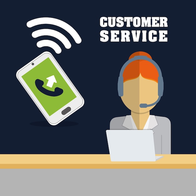 Iconos de servicio de atención al cliente