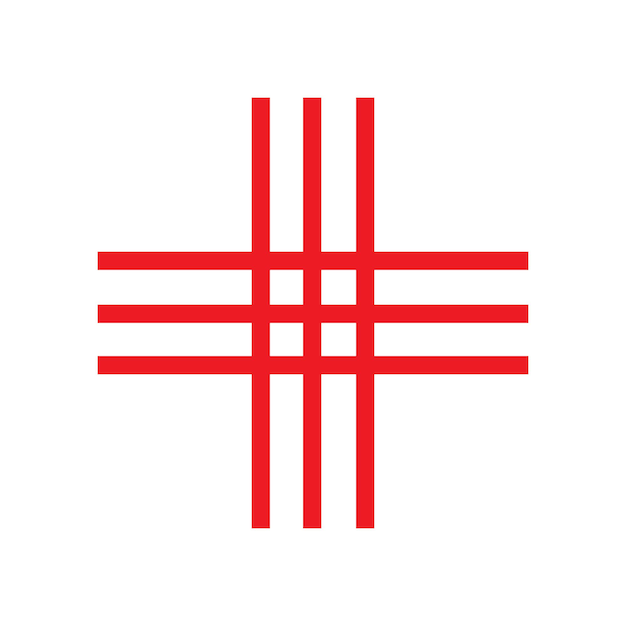 Iconos de signo más Botones de signo más Ilustración vectorial