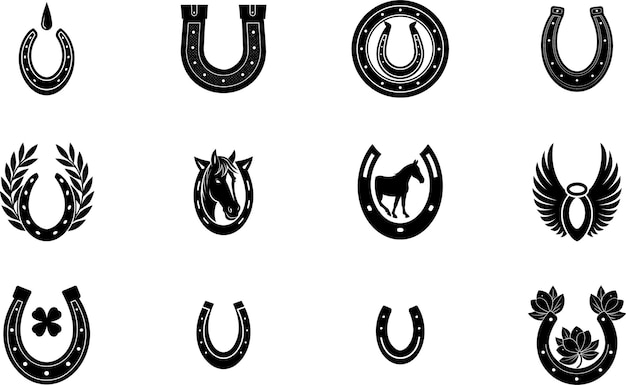 Iconos y símbolos de la herradura