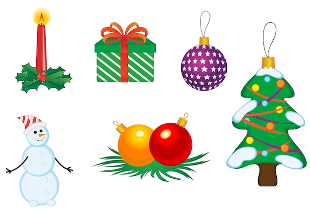 Iconos y símbolos de Navidad
