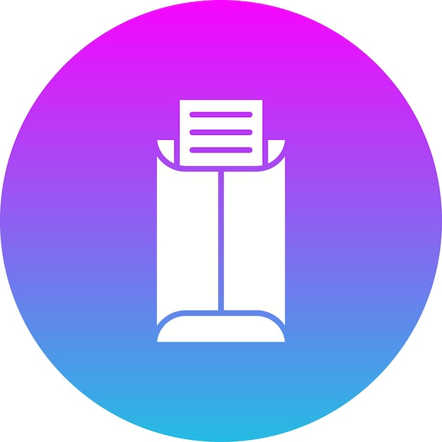 Iconos de sobre largos