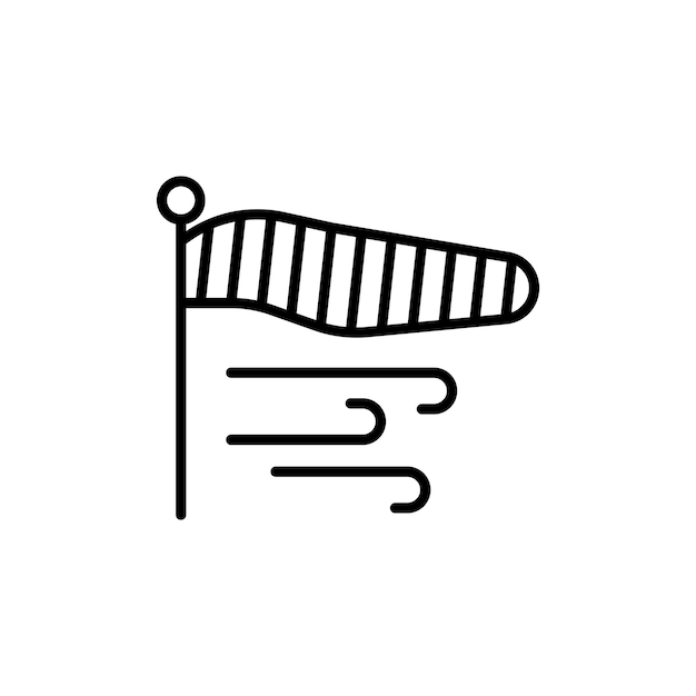 Iconos de las sopas de viento