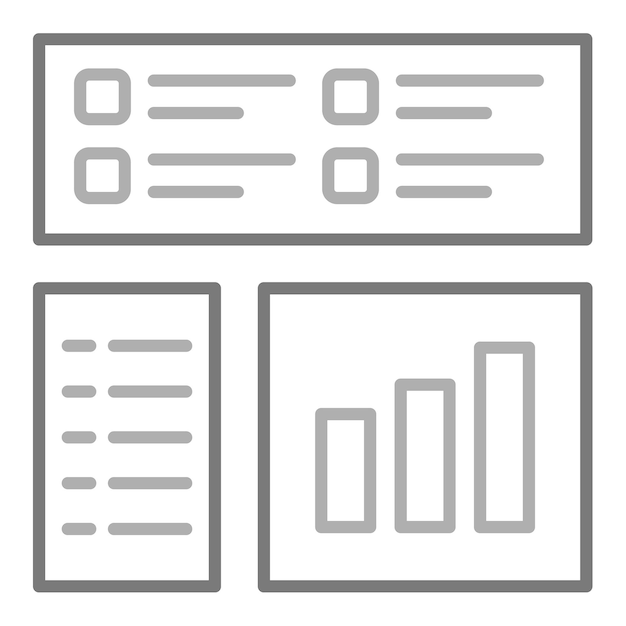 Iconos del tablero de comandos