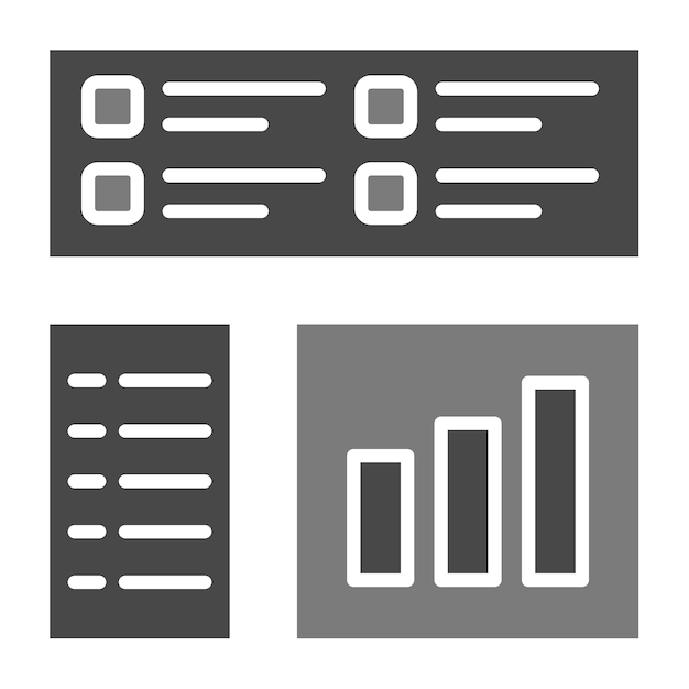 Iconos del tablero de comandos