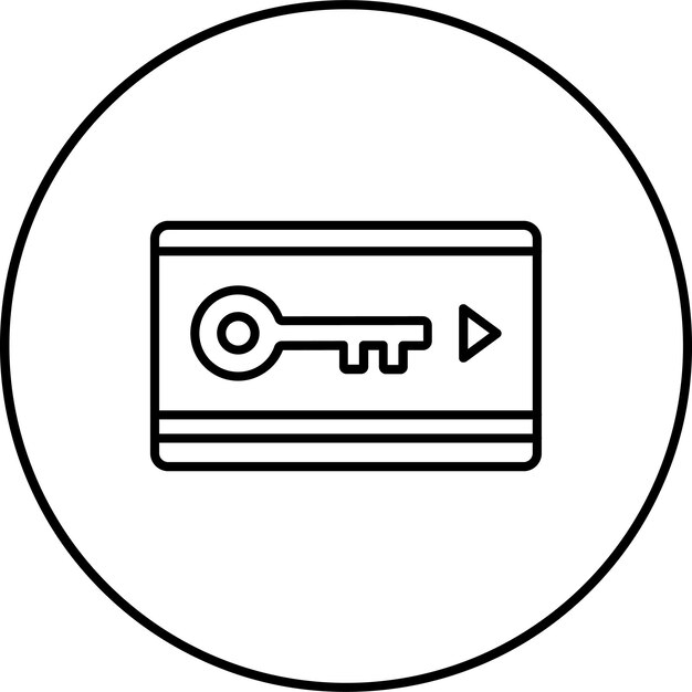 Iconos de las tarjetas de acceso