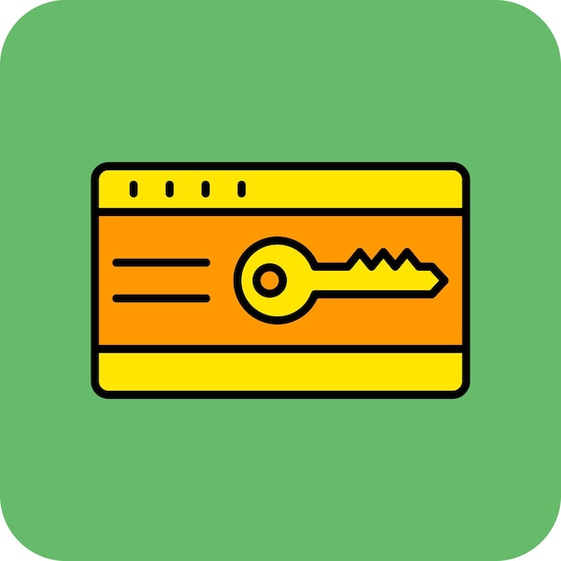 Iconos de las tarjetas de acceso