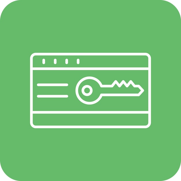 Iconos de las tarjetas de acceso