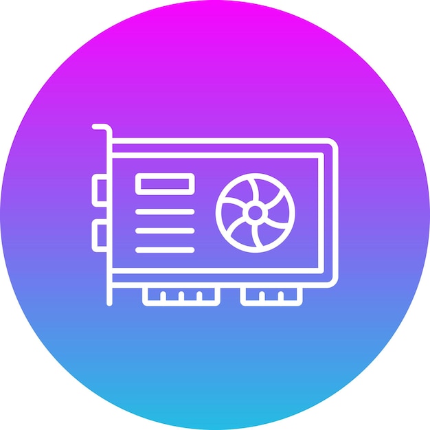 Iconos de las tarjetas Vga