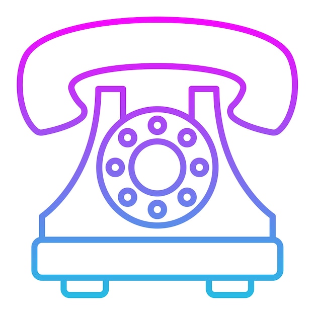 Vector iconos de teléfono