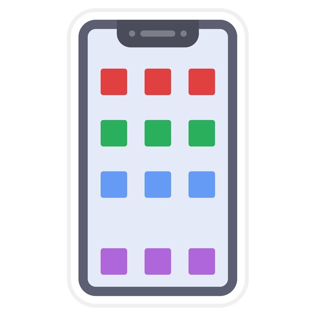 Iconos de teléfonos inteligentes