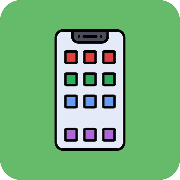 Iconos de teléfonos inteligentes
