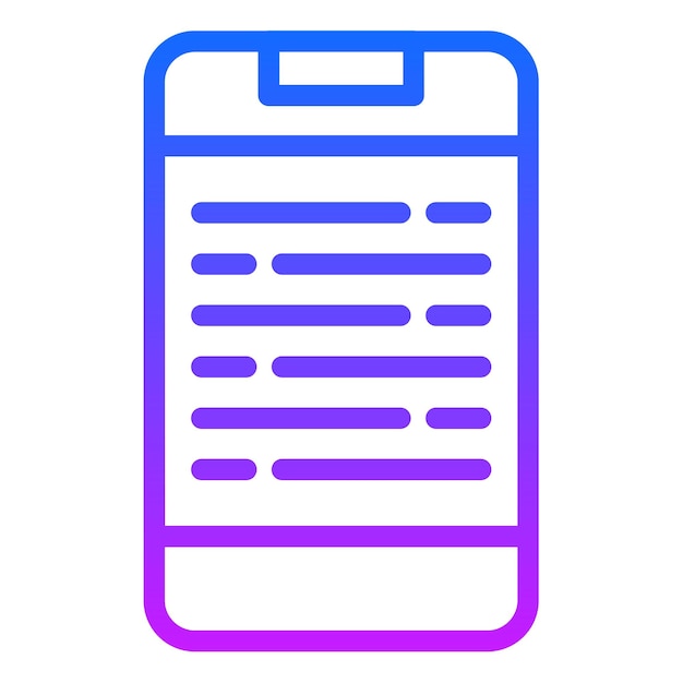 Iconos de los teléfonos móviles